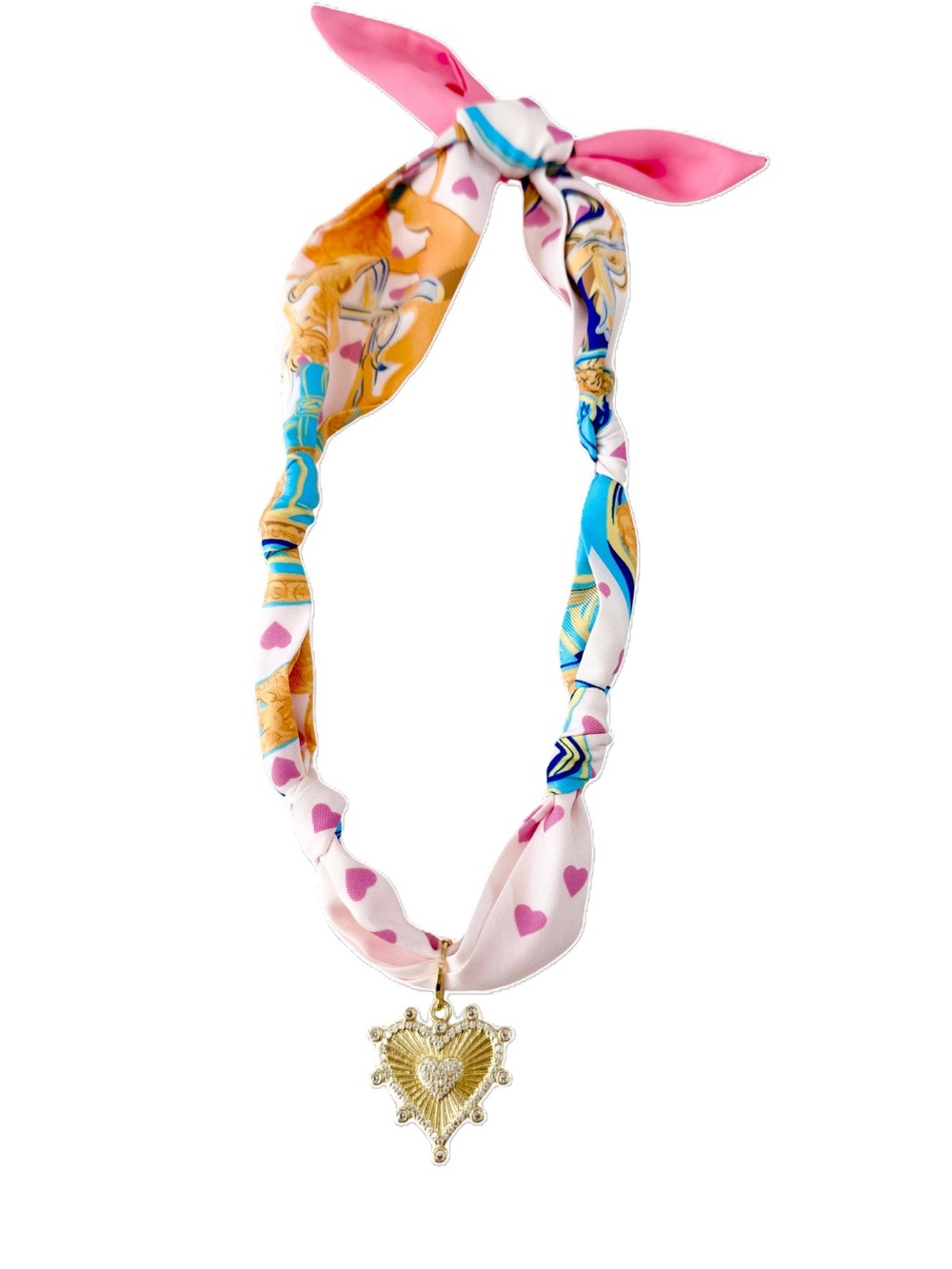 Serenity scarf necklace